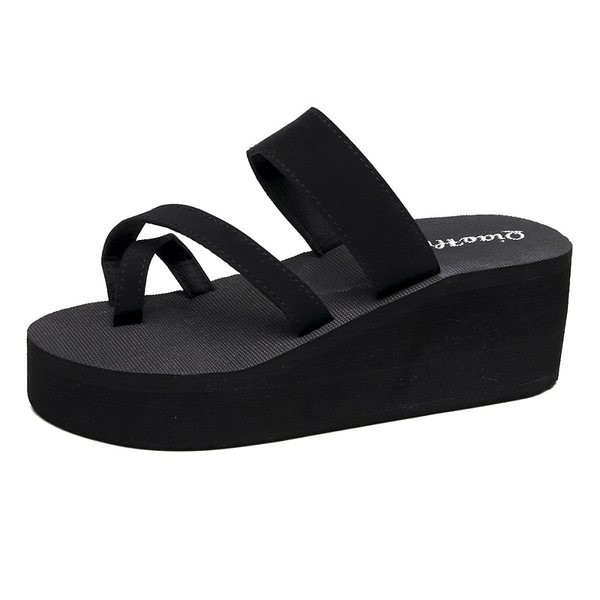 Νέο μοντέλο γυναικείας casual παντόφλες  με λεπτό και παχύ λουράκι