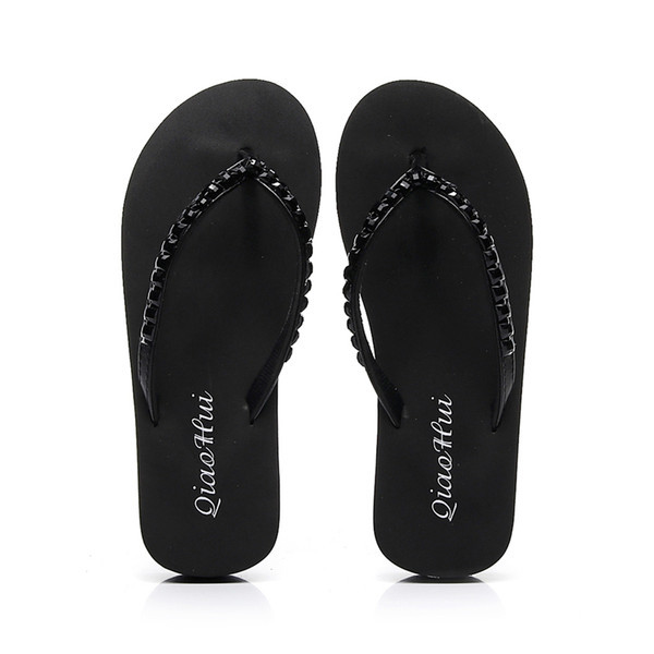 Sieviešu čības pāri purngalam ar ērtu zoli un dekorācijas akmeņiem