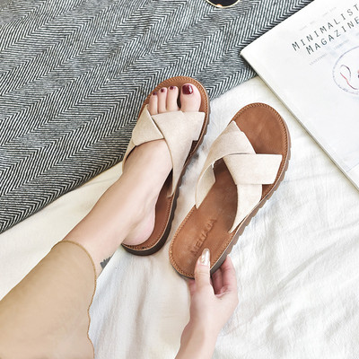 Καλοκαιρινές παντόφλες με λουράκια