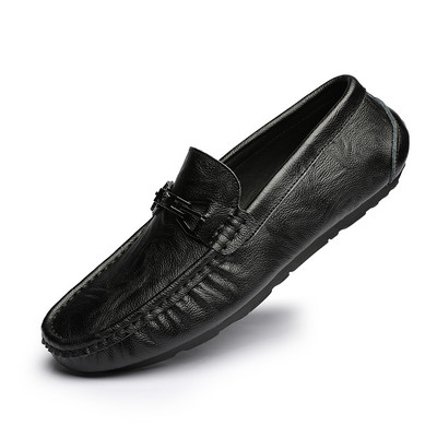 Ikdienas vīriešu mokasīni vairāki eko ādas modeļi