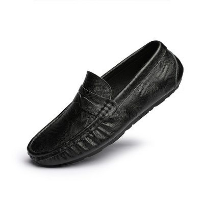 Ikdienas vīriešu mokasīni vairāki eko ādas modeļi