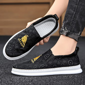 Ikdienas vīriešu mokasīni ar plakanu zoli - vairākas krāsas