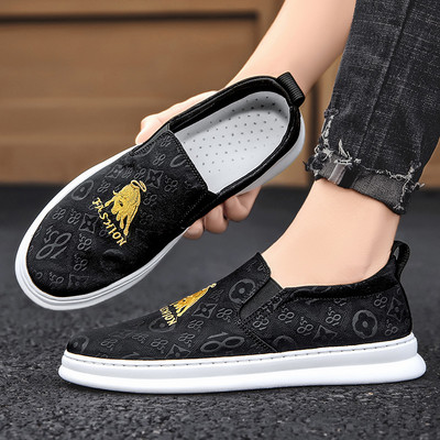 Ikdienas vīriešu mokasīni ar plakanu zoli - vairākas krāsas