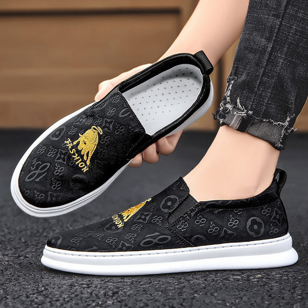 Ανδρικά μοκασίνια με επίπεδη σόλα - διάφορα χρώματα