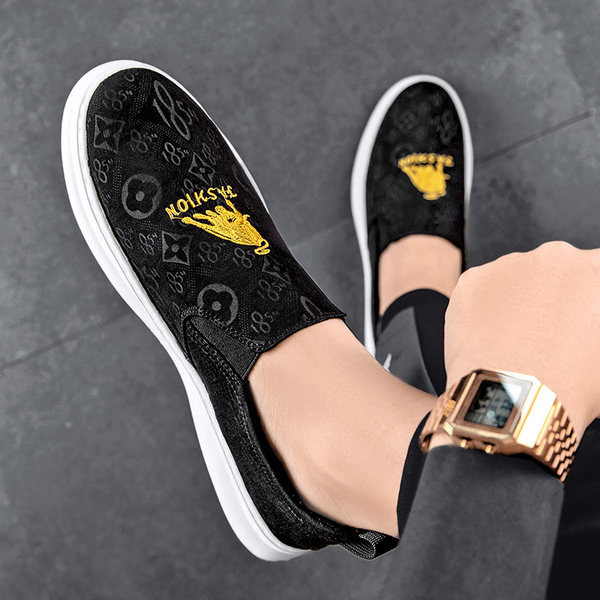 Ανδρικά μοκασίνια με επίπεδη σόλα - διάφορα χρώματα