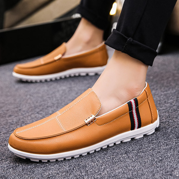 Odiniai vyriški mokasinai – dviejų modelių