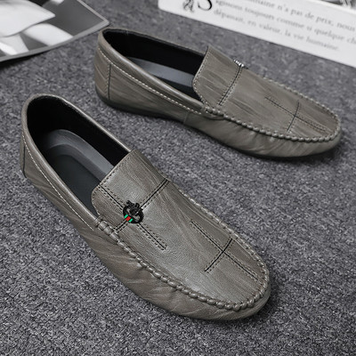 Mūsdienīgi mokasīni no eko ādas - divi modeļi