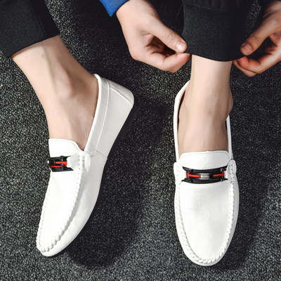 Νέο μοντέλο ανδρικά μοκασίνια με μεταλλικό στοιχείο από οικολογικό δέρμα