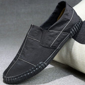 Ανδρικά καθημερινά μοκασίνια με επίπεδη σόλα - διάφορα μοντέλα