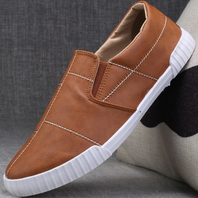 Ανδρικά καθημερινά μοκασίνια με επίπεδη σόλα - διάφορα μοντέλα