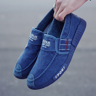 Ανδρικά μοκασίνια κλωστοϋφαντουργίας - διάφορα μοντέλα