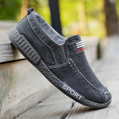 Ανδρικά μοκασίνια κλωστοϋφαντουργίας - διάφορα μοντέλα