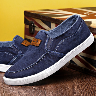 Ανδρικά μοκασίνια κλωστοϋφαντουργίας - διάφορα μοντέλα