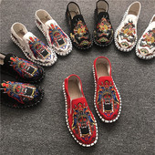 Mocasini casual barbatesti cu broderie