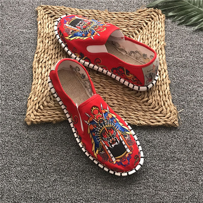 Mocasini casual barbatesti cu broderie