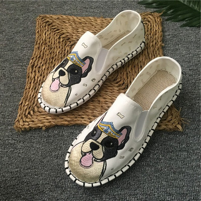 Mocasini casual barbatesti cu broderie