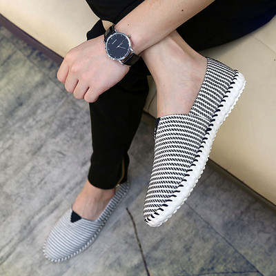 Καλοκαιρινά υφαντικά μοκασίνια για άντρες