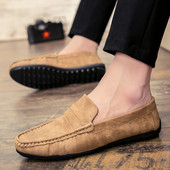Νέο μοντέλο ανδρικά μοκασίνια με επίπεδη σόλα