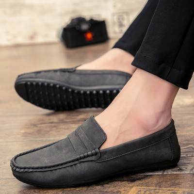 Νέο μοντέλο ανδρικά μοκασίνια με επίπεδη σόλα