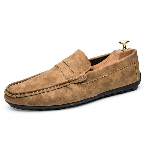 Νέο μοντέλο ανδρικά μοκασίνια με επίπεδη σόλα