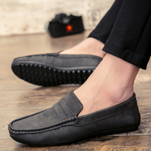 Νέο μοντέλο ανδρικά μοκασίνια με επίπεδη σόλα
