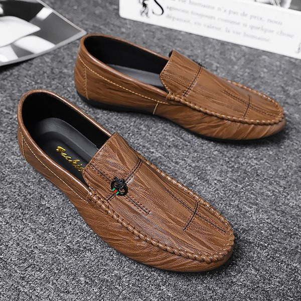 Νέο μοντέλο ανδρικά μοκασίνια σε επίπεδη σόλα - διάφορα μοντέλα