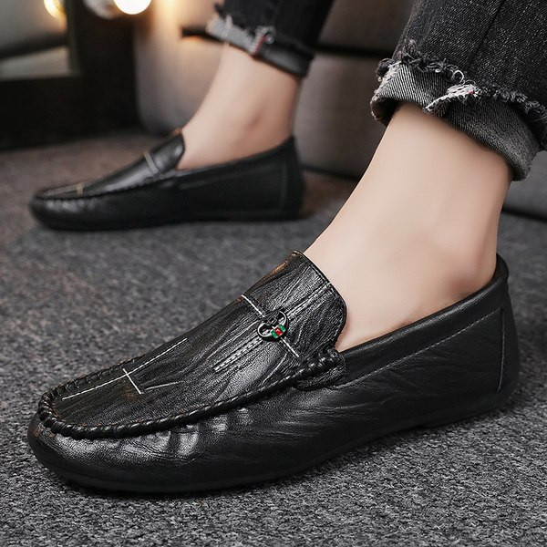 Νέο μοντέλο ανδρικά μοκασίνια σε επίπεδη σόλα - διάφορα μοντέλα