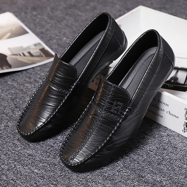 Κλασικά μοκασίνια από δέρμα eco για άνδρες