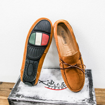 Mūsdienīgi vīriešu mokasīni no eko zamšādas - vairākās krāsās