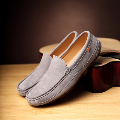 Νέο μοντέλο ανδρικά μοκασίνια σουέτ