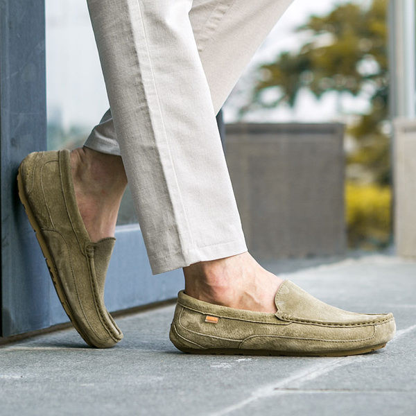 Νέο μοντέλο ανδρικά μοκασίνια σουέτ