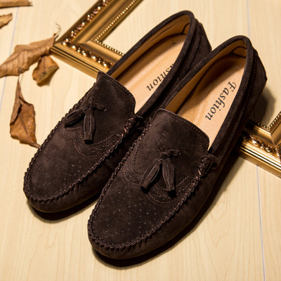 Ανδρικά μοκασίνια από οικολογικό σουέτ ή οικολογικό δέρμα - διάφορα μοντέλα