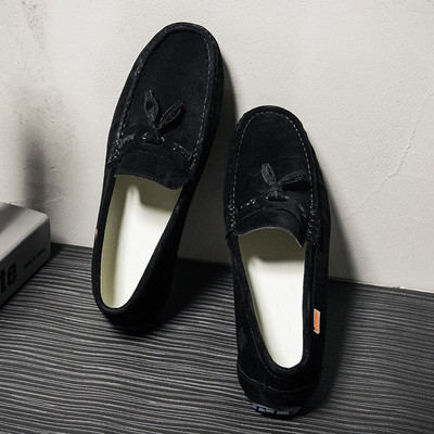 Ανδρικά μοκασίνια από οικολογικό σουέτ ή οικολογικό δέρμα - διάφορα μοντέλα