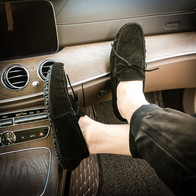 Ανδρικά μοκασίνια από οικολογικό σουέτ ή οικολογικό δέρμα - διάφορα μοντέλα