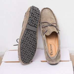 Νέο μοντέλο αναπνεύσιμα ανδρικά μοκασίνια - με επίπεδη σόλα