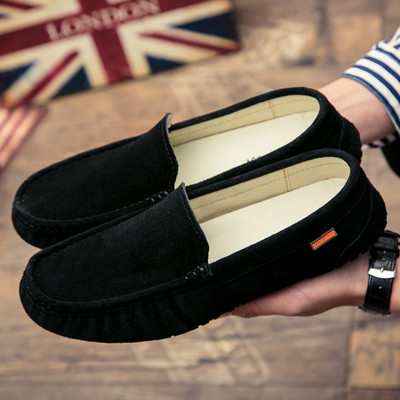 Νέο μοντέλο αναπνεύσιμα ανδρικά μοκασίνια - με επίπεδη σόλα