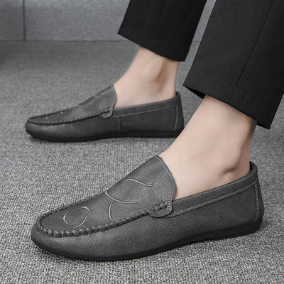 Ανδρικά μοκασίνια από οικολογικό δέρμα κατάλληλο για καθημερινή χρήση