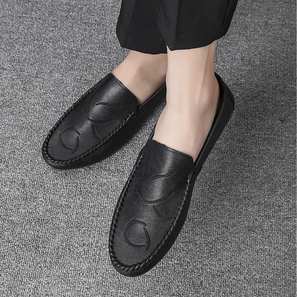 Ανδρικά μοκασίνια από οικολογικό δέρμα κατάλληλο για καθημερινή χρήση