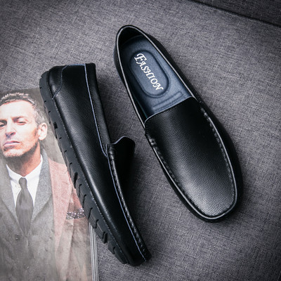 Έκο δερμάτινα μοκασίνια κλασικό μοντέλο για άντρες