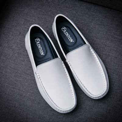 Έκο δερμάτινα μοκασίνια κλασικό μοντέλο για άντρες