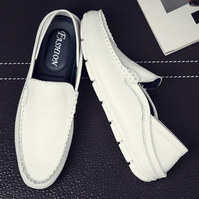 Έκο δερμάτινα μοκασίνια κλασικό μοντέλο για άντρες
