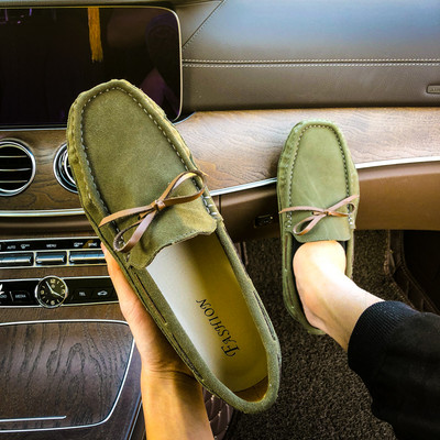 Ανδρικά μοντέρνα μοκασίνια με κορδόνια