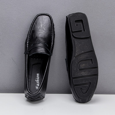 Ανδρικά έκο δερμάτινα μοκασίνια με επίπεδη σόλα - διάφορα μοντέλα