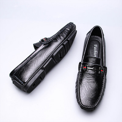 Ανδρικά έκο δερμάτινα μοκασίνια με επίπεδη σόλα - διάφορα μοντέλα