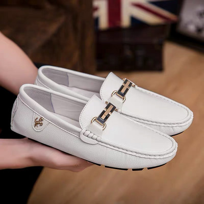 Ανδρικά μοκασίνια casual από faux δέρμα σε τέσσερα χρώματα