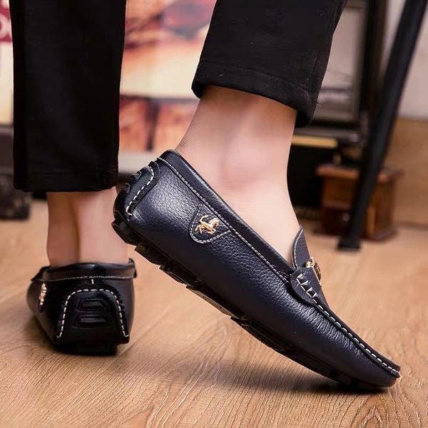 Ανδρικά μοκασίνια casual από faux δέρμα σε τέσσερα χρώματα