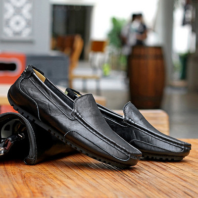 Model nou de mocasini pentru barbati din piele ecologica