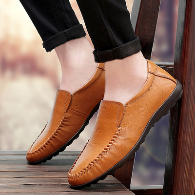 Model nou de mocasini pentru barbati din piele ecologica