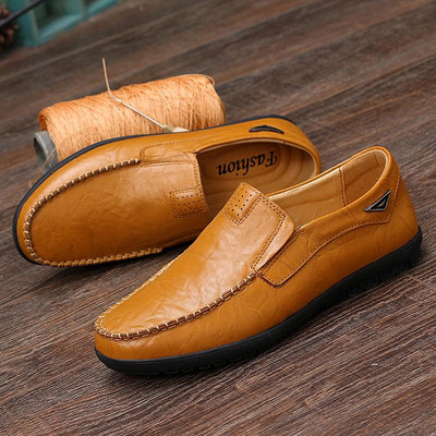 Model nou de mocasini pentru barbati din piele ecologica