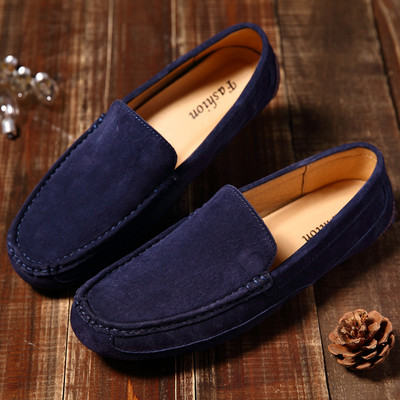 Ανδρικά μοκασίνια με επίπεδη σόλα - σε διάφορα χρώματα